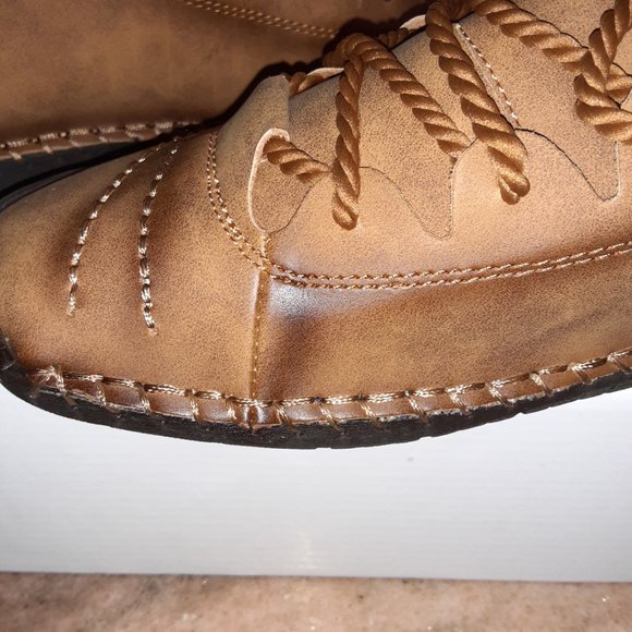 1978 Fashion 5 Chukka Ankle Boots - Brown Leather - Men\'s Size - EU 44 (US 11) main image 5